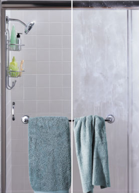 Soap Scum on Shower Door